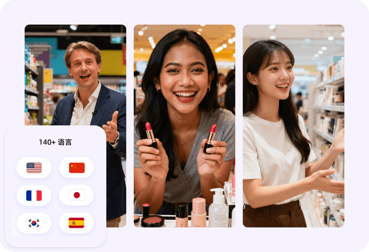 AI 达人带货视频